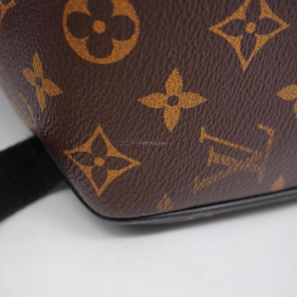LOUIS VUITTON Rucksack Monogram Macassar Josh M41530 Brown Men's - Picture 9 of 10